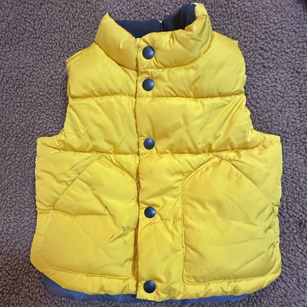 GAP-kids Vest Color: Yellow 18-24 Months